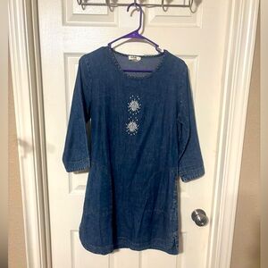 Holly brakin denim Dress